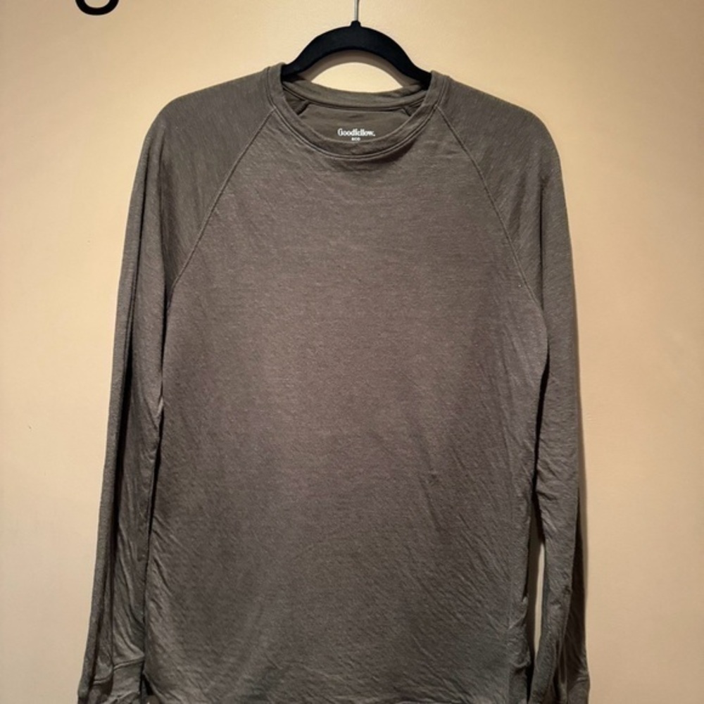 Goodfellow & Co Men's Green Long Sleeve Shirt